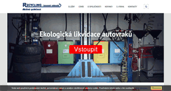 Desktop Screenshot of kovove-odpady.cz